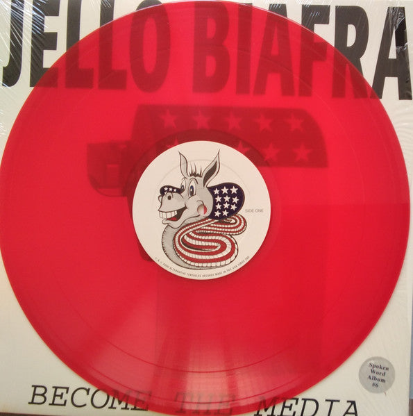 Jello Biafra : Become The Media (LP, Album, Red + LP, Whi + LP, Blu + Album)