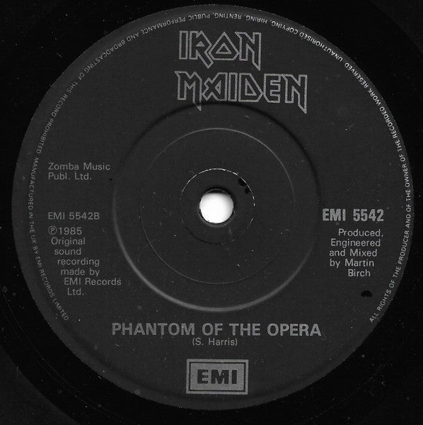 Iron Maiden : Run To The Hills (7", Single, Car)