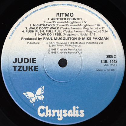 Judie Tzuke : Ritmo (LP, Album)