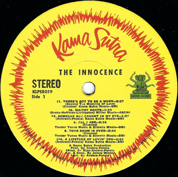 The Innocence : The Innocence (LP, Album, MGM)