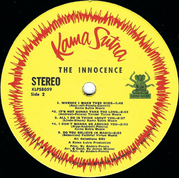 The Innocence : The Innocence (LP, Album, MGM)