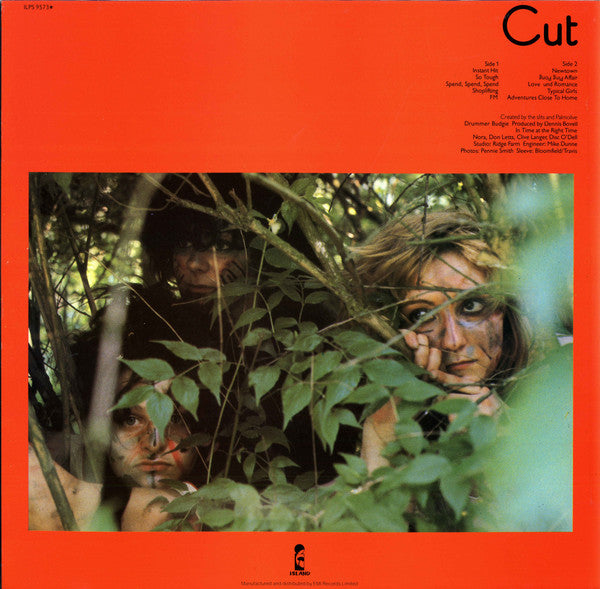 The Slits : Cut (LP, Album)