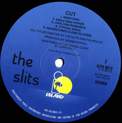 The Slits : Cut (LP, Album)