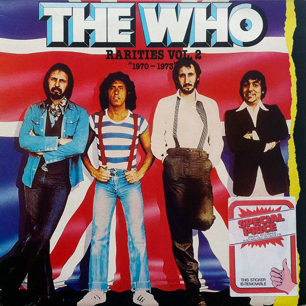 The Who : Rarities Vol. 2 "1970-1973" (LP, Comp)