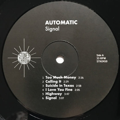Automatic (20) : Signal (LP, Album)