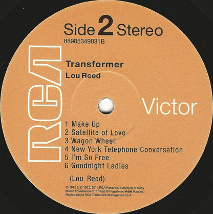 Lou Reed : Transformer (LP, Album, RE, RM)