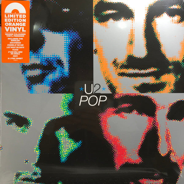 U2 : Pop (2xLP, Album, Ltd, RE, RM, Ora)