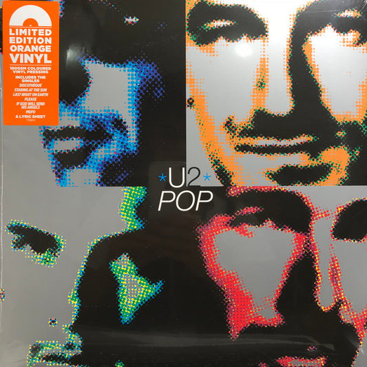 U2 : Pop (2xLP, Album, Ltd, RE, RM, Ora)