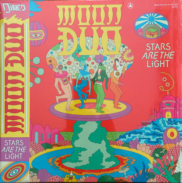 Moon Duo : Stars Are The Light  (LP, Album, Ltd, Num, Yel)