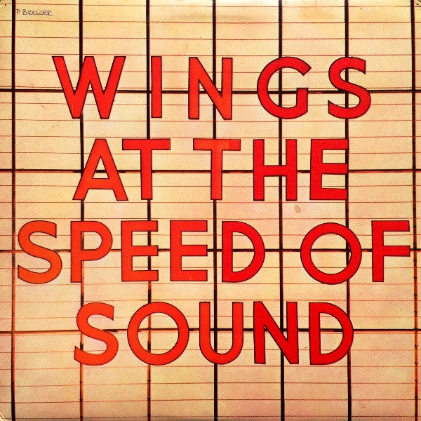 Wings (2) : Wings At The Speed Of Sound (LP, Album)