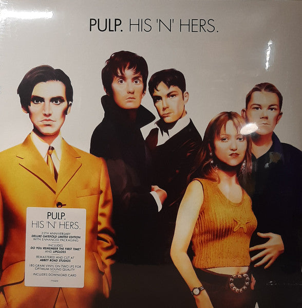 Pulp : His 'N' Hers (2xLP, Album, Dlx, Ltd, RE, RM, 25t)