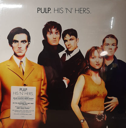 Pulp : His 'N' Hers (2xLP, Album, Dlx, Ltd, RE, RM, 25t)