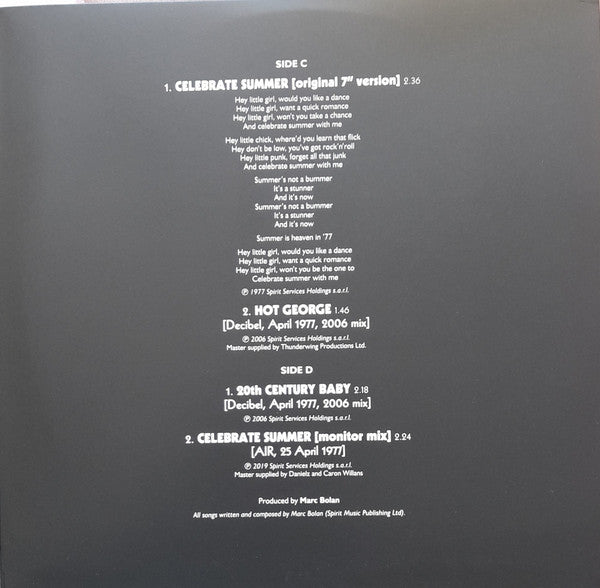 T. Rex : Dandy In The Underworld (10", EP, Red + 10", EP, Blu)