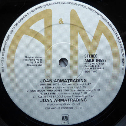 Joan Armatrading : Joan Armatrading (LP, Album)