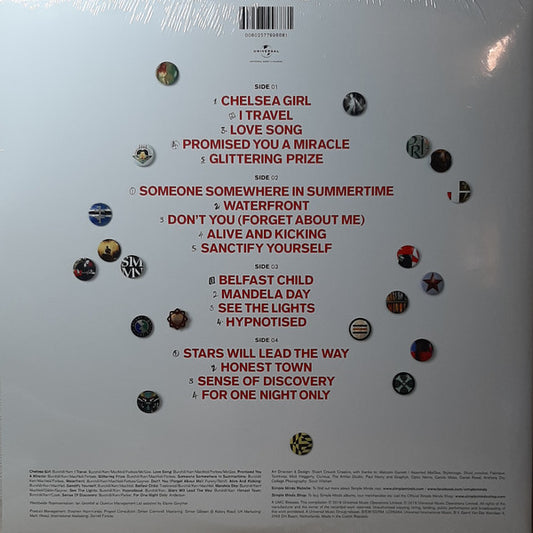 Simple Minds : 40: The Best Of 1979-2019 (2xLP, Comp, Gat)