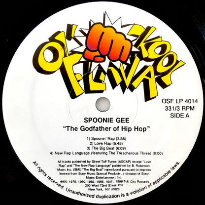 Spoonie Gee : Godfather Of Hip Hop (LP, Comp)