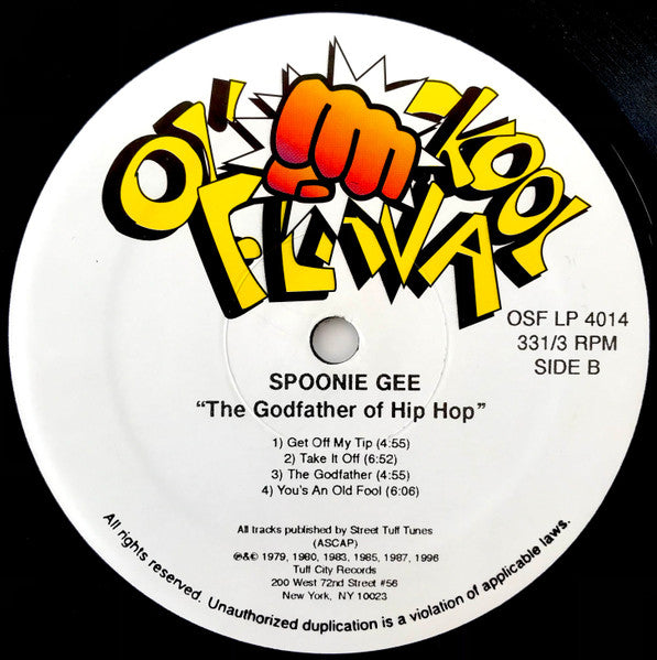 Spoonie Gee : Godfather Of Hip Hop (LP, Comp)