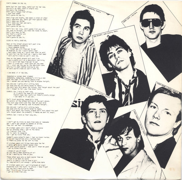 The Boomtown Rats : The Boomtown Rats (LP, Album)