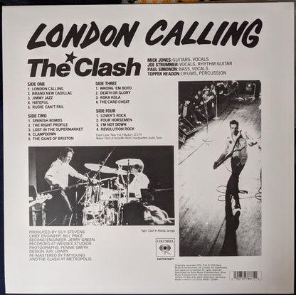 The Clash : London Calling (2xLP, Album, Ltd, RE)