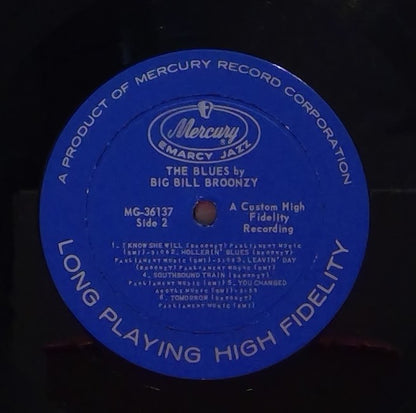 Big Bill Broonzy : The Blues (LP, Album)