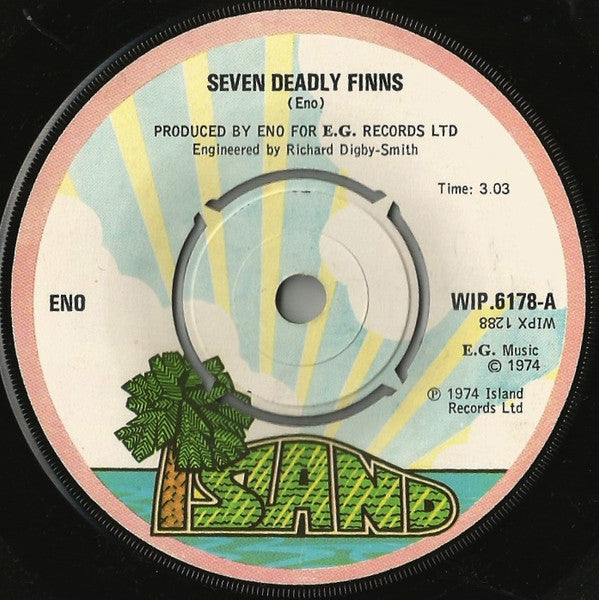 Eno* : Seven Deadly Finns (7", Single)