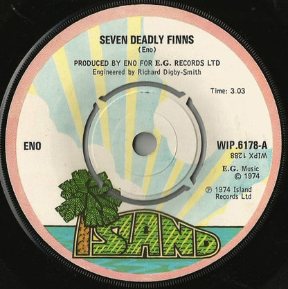 Eno* : Seven Deadly Finns (7", Single)
