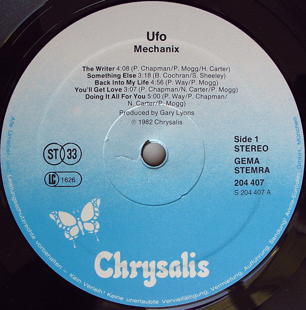 UFO (5) : Mechanix (LP, Album)