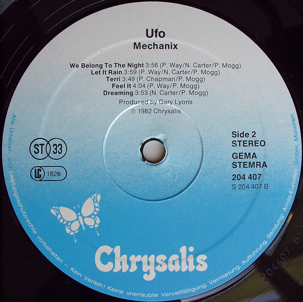 UFO (5) : Mechanix (LP, Album)