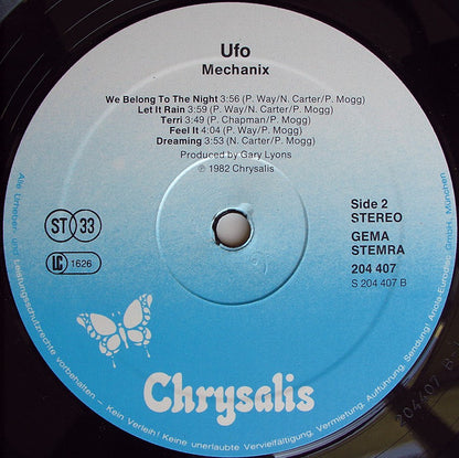 UFO (5) : Mechanix (LP, Album)