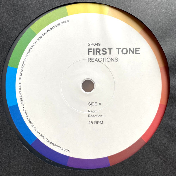 First Tone : Reactions (2x12", Album)