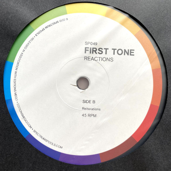 First Tone : Reactions (2x12", Album)