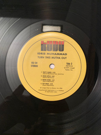 Idris Muhammad : Turn This Mutha Out (LP, Album, RE)
