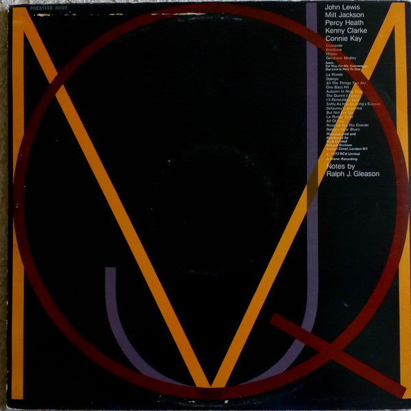 The Modern Jazz Quartet : Modern Jazz Quartet (2xLP, Comp, Mono)