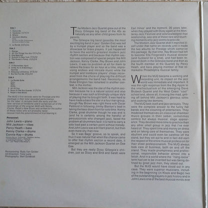 The Modern Jazz Quartet : Modern Jazz Quartet (2xLP, Comp, Mono)