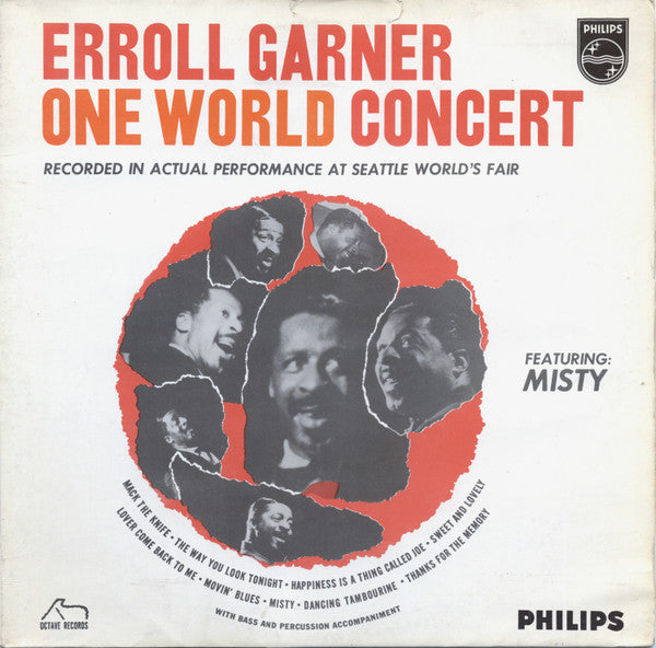 Erroll Garner : One World Concert (LP, Album, Mono)