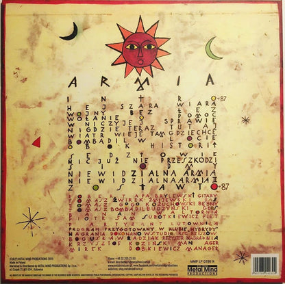 Armia : Antiarmia (LP, Album, RE, Red)