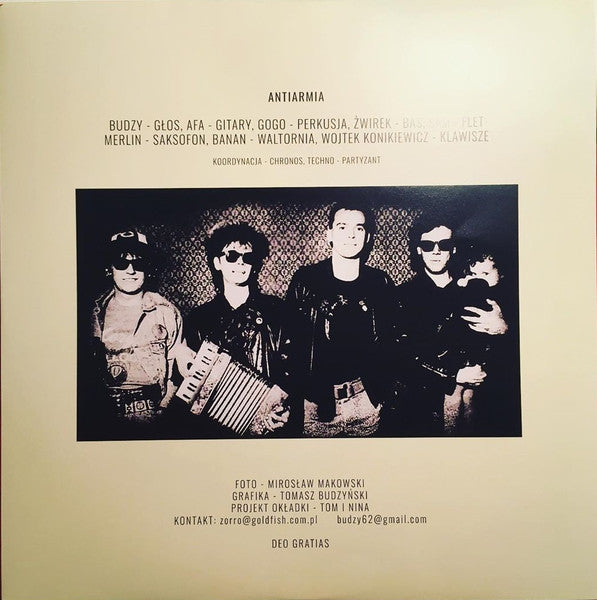 Armia : Antiarmia (LP, Album, RE, Red)