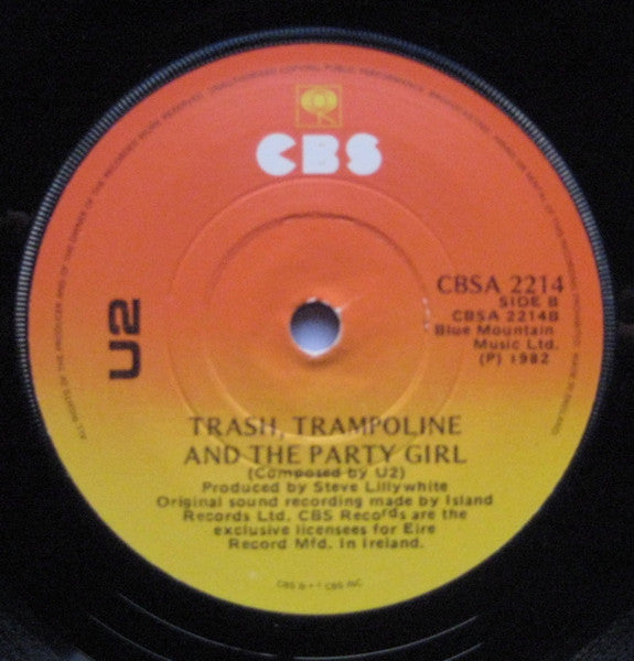 U2 : A Celebration (7", Single, RE, Sun)