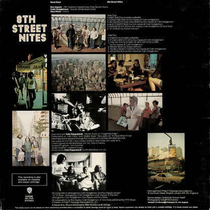 Back Door : 8th Street Nites (LP, Album, Gat)