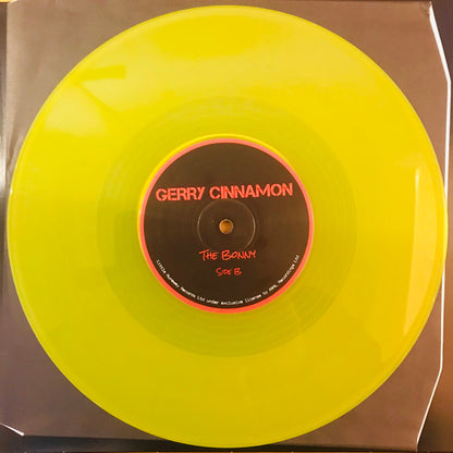 Gerry Cinnamon : Dark Days (10", Single, Ltd, Yel)