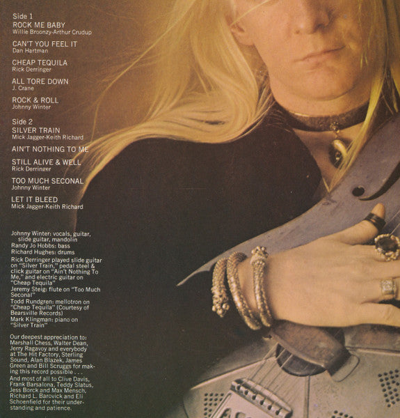 Johnny Winter : Still Alive And Well (LP, Album)