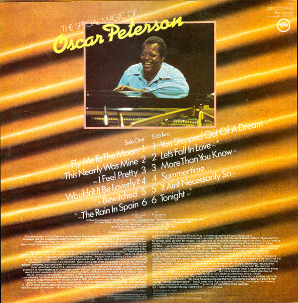 Oscar Peterson : The Special Magic Of Oscar Peterson (LP, Comp)