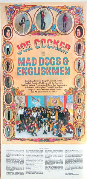 Joe Cocker : Mad Dogs & Englishmen (2xLP, Album, RE, Fol)