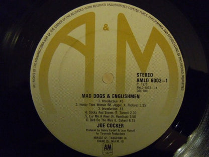 Joe Cocker : Mad Dogs & Englishmen (2xLP, Album, RE, Fol)