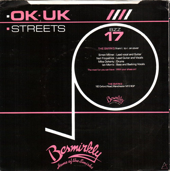 The Smirks : OK-UK (7", Single)