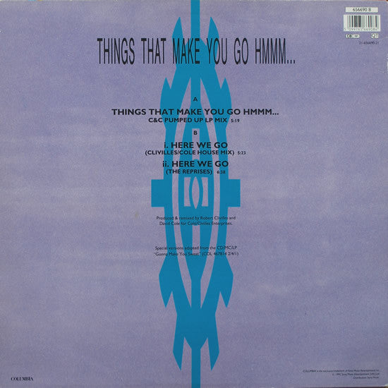 C + C Music Factory : Things That Make You Go Hmmm... (12", Single)