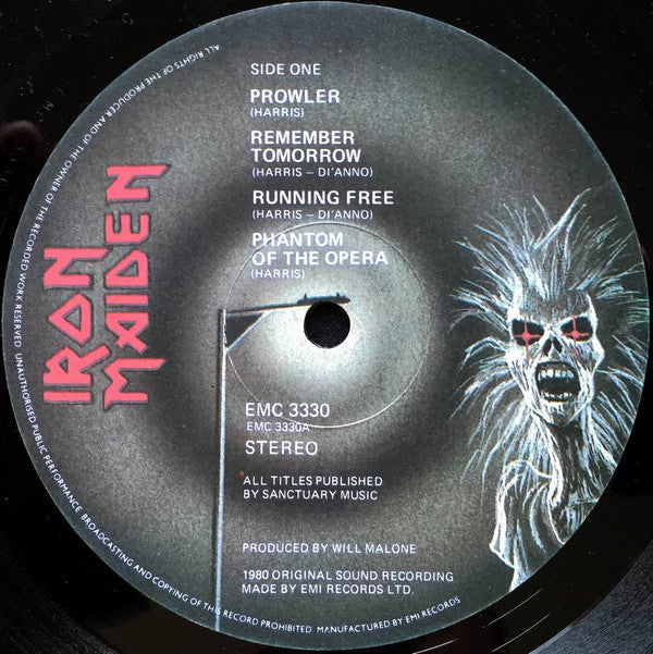 Iron Maiden : Iron Maiden (LP, Album)