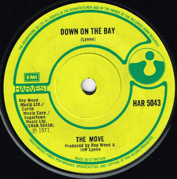 The Move : Chinatown (7", Single, Sol)