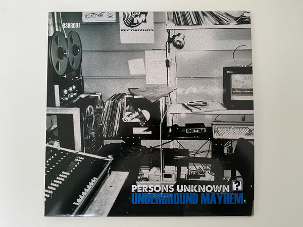 Persons Unknown : Underground Mayhem / Needs More Bass (12")