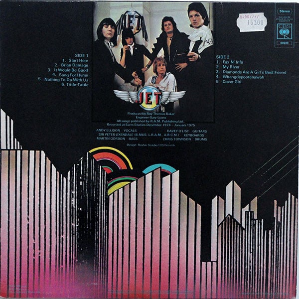 Jet (10) : Jet (LP, Album)